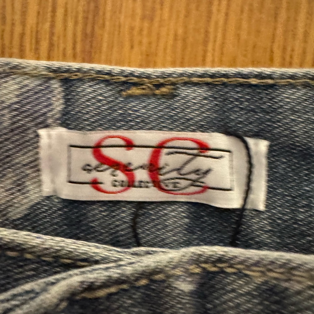 Serenity Collective Floral Straight Leg Jeans - Picture 2 of 4